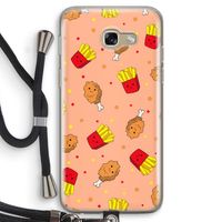 Chicken 'n Fries: Samsung Galaxy A5 (2017) Transparant Hoesje met koord