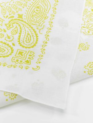 MSTRDS / bandana Printed in geel MSTRDS / bandana Printed in geel