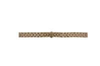 Horlogeband Marc by Marc Jacobs MJ3495 Roestvrij staal (RVS) Rosé 12mm