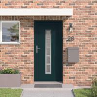 Voordeur Antraciet PVC Voordeur Antraciet PVC