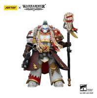 Warhammer 40,000 Action Figure White Scars Stormseer Consulwith Force Staff and Bolt Pistol 12 cm