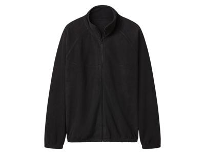 esmara Men Heren fleece vest (Zwart, XL)
