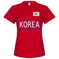 Zuid Korea Team Dames T-Shirt