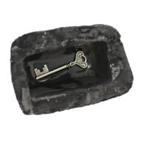 Gerimport Sleutel opbergsteen - kunststof - 5 x 8 cm - voor buiten - sleutels opbergen