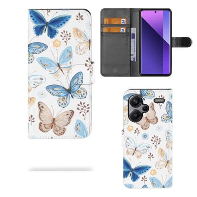 Telefoonhoesje | Met pasjeshouder | voor Xiaomi Redmi Note 13 Pro Plus Vlinder