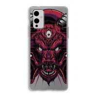 Hell Hound and Serpents: OnePlus 9 Transparant Hoesje