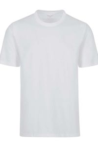 TRIGEMA Comfort Fit T-Shirt ronde hals wit, Effen