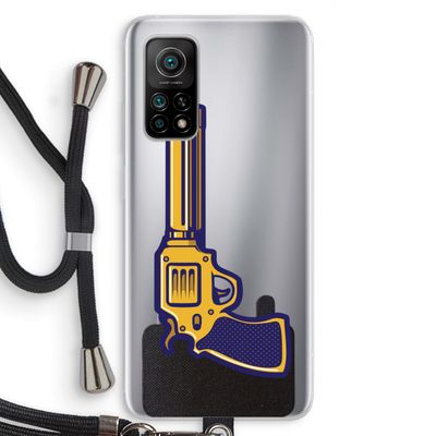 Pew Pew Pew: Xiaomi Mi 10T 5G Transparant Hoesje met koord