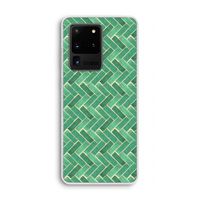Moroccan tiles 2: Samsung Galaxy S20 Ultra Transparant Hoesje