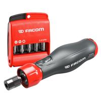 Facom Elektrische Schroevendraaier | 4V Industrie Set | 12-delig - ATPA4V.J12IPB