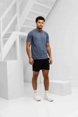 Under Armour Tech 2.0 Zomerset Heren Blauw/Grijs/Zwart - Maat M - Kleur: ZwartBlauwGrijs | Soccerfanshop