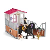 Schleich horse club box met tori en prinses horse club 42437