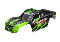 Traxxas - Body, Stampede 4X4 Brushless, green (painted, decals applied) (TRX-6762-GRN) - thumbnail