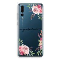 Rozen: Huawei P20 Pro Transparant Hoesje Rozen: Huawei P20 Pro Transparant Hoesje