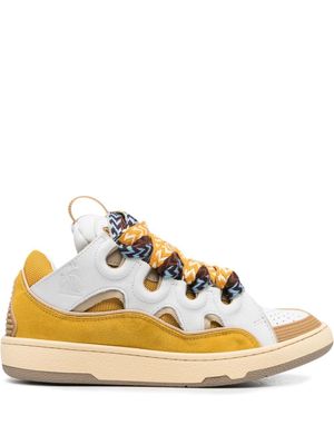 Lanvin baskets à semelle épaisse - Jaune