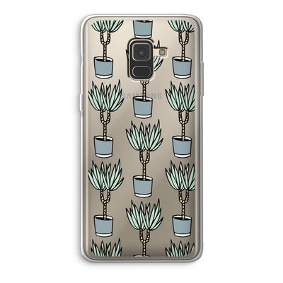 Boompje: Samsung Galaxy A8 (2018) Transparant Hoesje