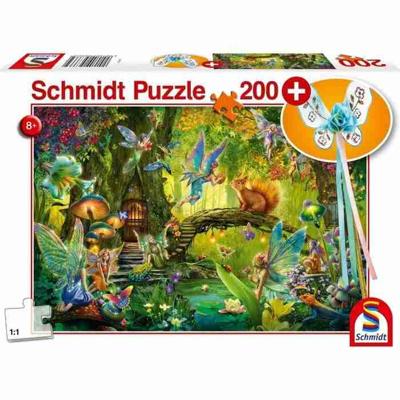 Feeën in het bos - met Add on (Magic Wand) - 200 pc's - Schmidt Spiele