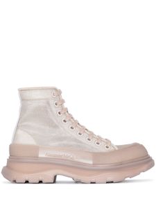 Alexander McQueen bottines Tread Slick - Tons neutres