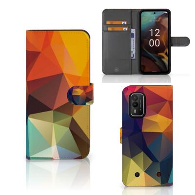 Nokia XR21 | Book Case | Polygon Color