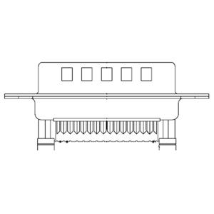 Molex 1727040076 D-sub connector Aantal polen: 9 1 stuk(s) Box