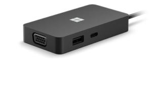 Microsoft 1E4-00002 laptop dock & poortreplicator Zwart