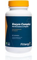 Fittergy Enzym Complex met Bromelaïne en Papaïne Tabletten Fittergy Enzym Complex met Bromelaïne en Papaïne Tabletten
