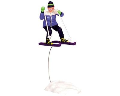 Skiing girl - Lemax