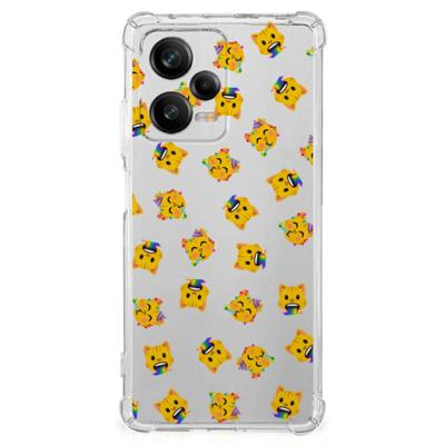 Doorzichtige Silicone Hoesje voor Xiaomi Redmi Note 12 Pro Plus Katten Emojis Doorzichtige Silicone Hoesje voor Xiaomi Redmi Note 12 Pro Plus Katten Emojis
