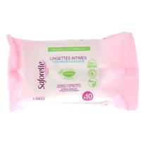 Saforelle Lingettes Intimes Flushable 10Stuks