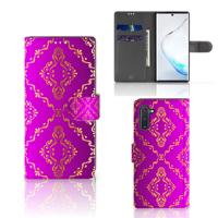 Wallet Case Samsung Galaxy Note 10 Barok Roze Wallet Case Samsung Galaxy Note 10 Barok Roze