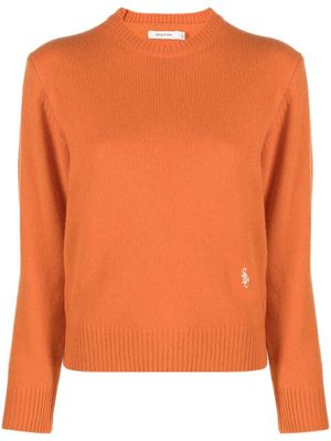 Sporty & Rich pull à col rond - Orange