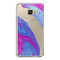 Zweverige regenboog: Samsung A3 (2017) Transparant Hoesje
