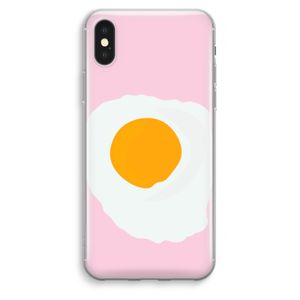 Sunny side up: iPhone XS Max Transparant Hoesje