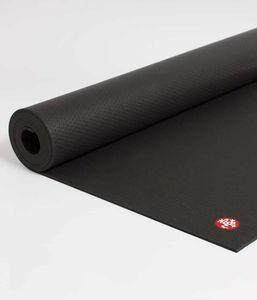 Manduka PROlite Yogamat PVC Zwart 4.7 mm - Extra Breed - 200 x 76 x 0.47 cm