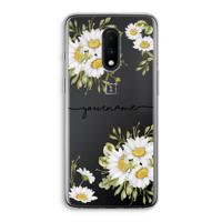 Daisies: OnePlus 7 Transparant Hoesje - thumbnail