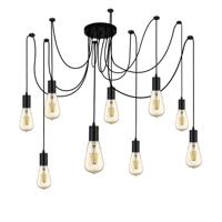 Searchlight 9-lichts pendelSquiggle Spider - 9669-9BK