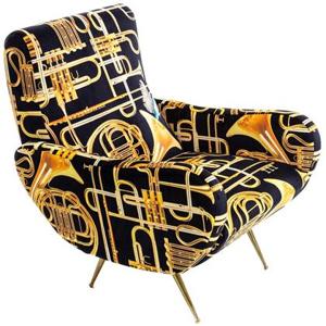 Seletti Toiletpaper Lounge fauteuil trumpets