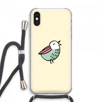 Birdy: iPhone XS Max Transparant Hoesje met koord Birdy: iPhone XS Max Transparant Hoesje met koord