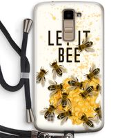 Let it bee: LG K10 (2016) Transparant Hoesje met koord