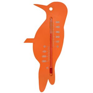 Nature Nature Wandthermometer vink oranje