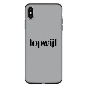 Topwijf Grijs Zwart: iPhone XS Max Tough Case