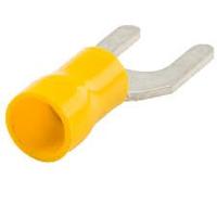 Bofix kabelschoen amp vork m8 rood (25st)