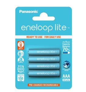 Panasonic Eneloop Lite 4x (AAA/HR03) 550mAh