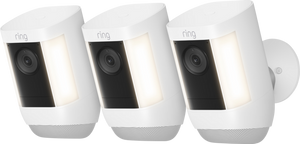 Ring Spotlight Cam Pro - Battery - Wit - 3-pack
