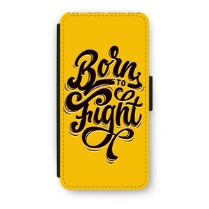 Born to Fight: iPhone 8 Flip Hoesje