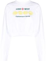 Casablanca sweat Casa Sport Tennis Balls en coton biologique