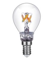 LED lamp dim to warm E14 met een kleine peer 4.5W 400 Lumen 2700-2100 Kelvin