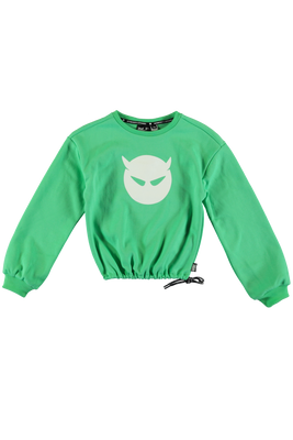 SUPERREBEL Meisjes sweater Catalina - Fluo mint