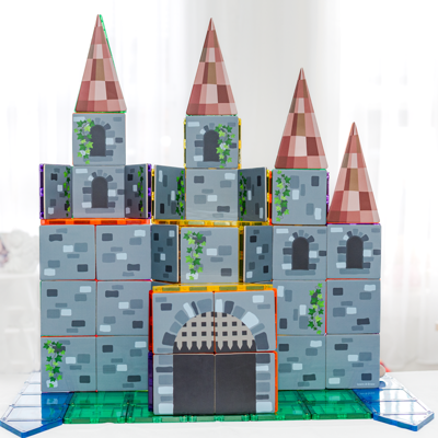 Magnetische tegeltoppers Kasteel | Learn & Grow Toys
