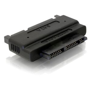 DeLOCK 61675 tussenstuk voor kabels SATA 22 pin Micro SATA 16 pin Zwart